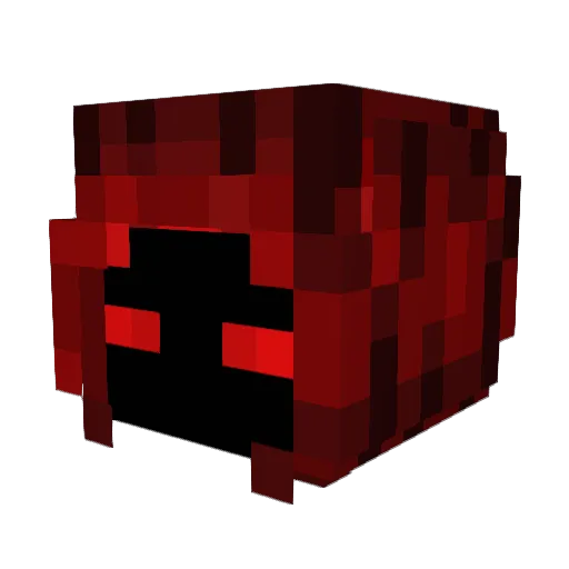 Hyopyofu Minecraft avatar head, 3D render