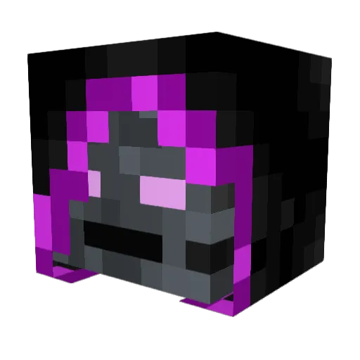 Hyp3RTTV Minecraft avatar head, 3D render