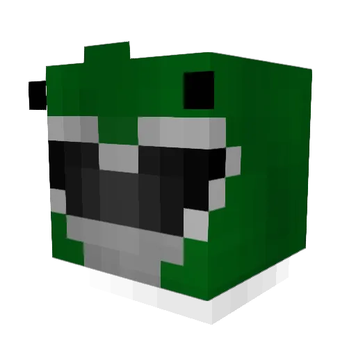 Hyp_Key_72 Minecraft avatar head, 3D render