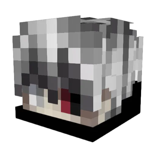 Hype4Lif3 Minecraft avatar head, 3D render