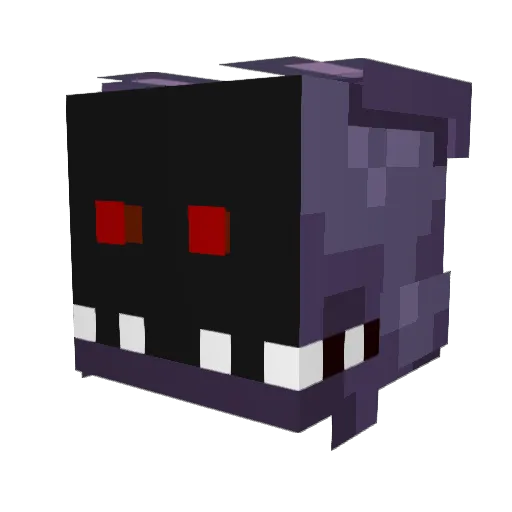 HypeAccount Minecraft avatar head, 3D render