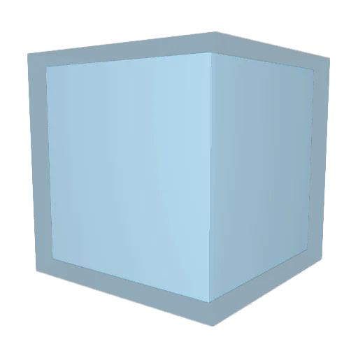 Hyped_Pixel Minecraft avatar head, 3D render