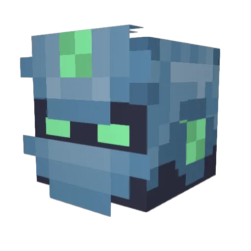 Hyper93 Minecraft avatar head, 3D render