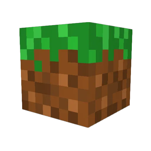 HyperBlooom Minecraft avatar head, 3D render