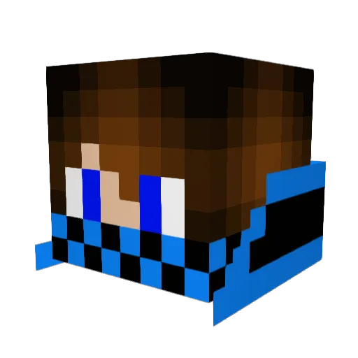 HyperBoi69420 Minecraft avatar head, 3D render