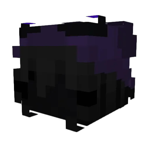 HyperCrix Minecraft avatar head, 3D render