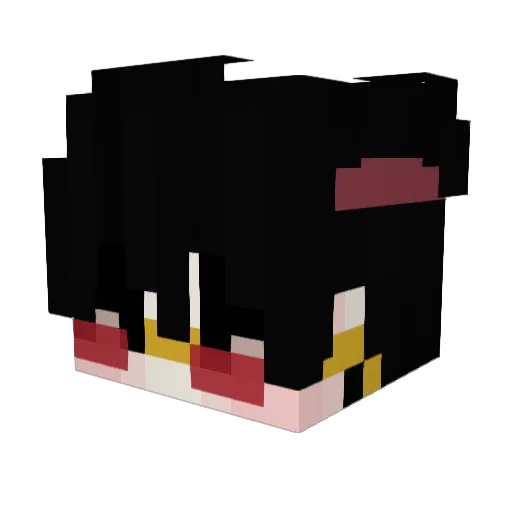 HyperDev_ Minecraft avatar head, 3D render