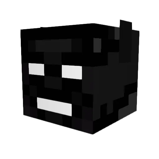 HyperJudgement Minecraft avatar head, 3D render
