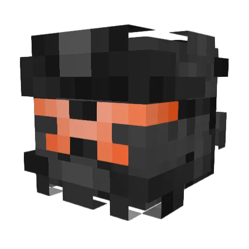 HyperRiot Minecraft avatar head, 3D render