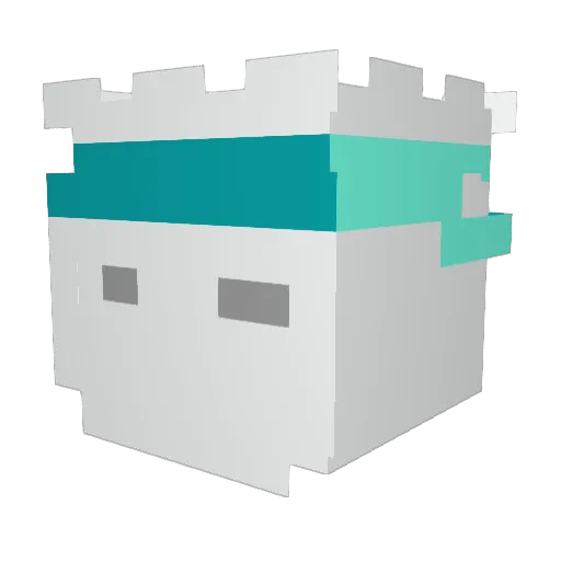 HyperSnow23 Minecraft avatar head, 3D render