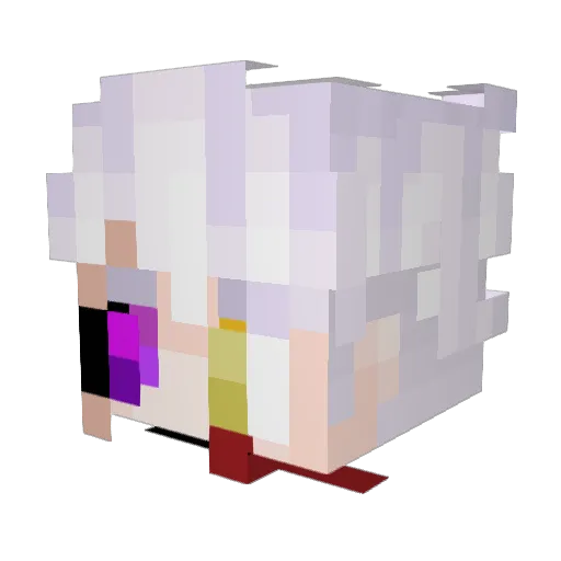 HyperTheTitan Minecraft avatar head, 3D render