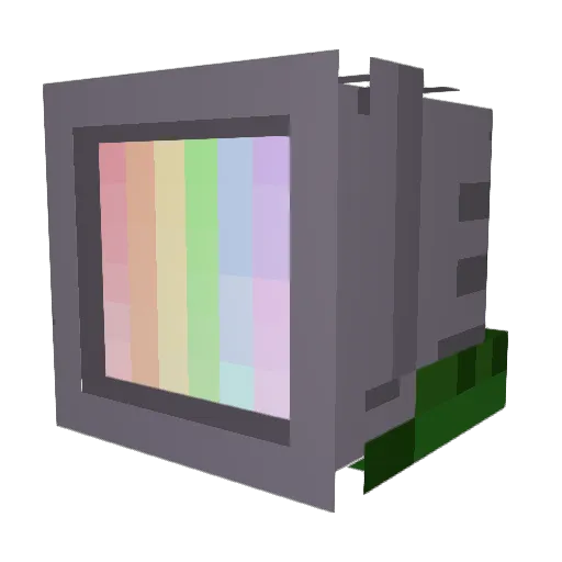 Hyper_Entity Minecraft avatar head, 3D render