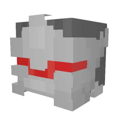 Hyper_Ninja_ Minecraft avatar head, 3D render