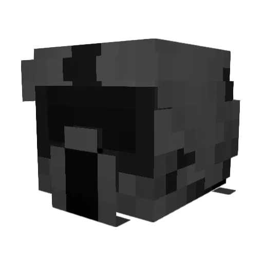 Hyper_Velocity Minecraft avatar head, 3D render