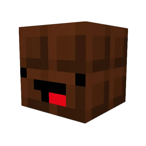 Hyperhamza77 Minecraft avatar head, 3D render