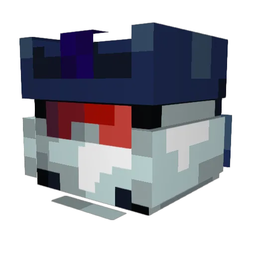 Hyperial_Shift Minecraft avatar head, 3D render