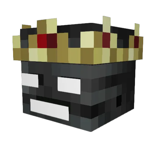 Hyperiiiii Minecraft avatar head, 3D render