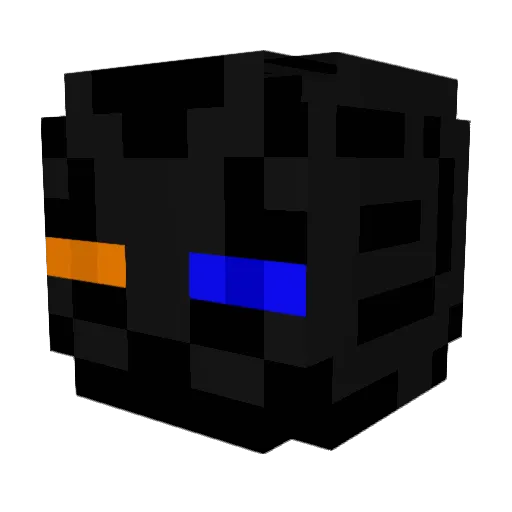 Hyperion145 Minecraft avatar head, 3D render