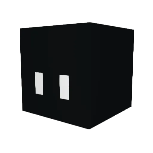 HyperionFund Minecraft avatar head, 3D render