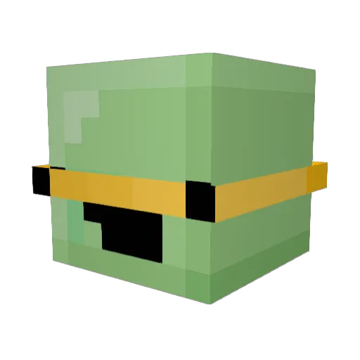 Hyperiulyte Minecraft avatar head, 3D render