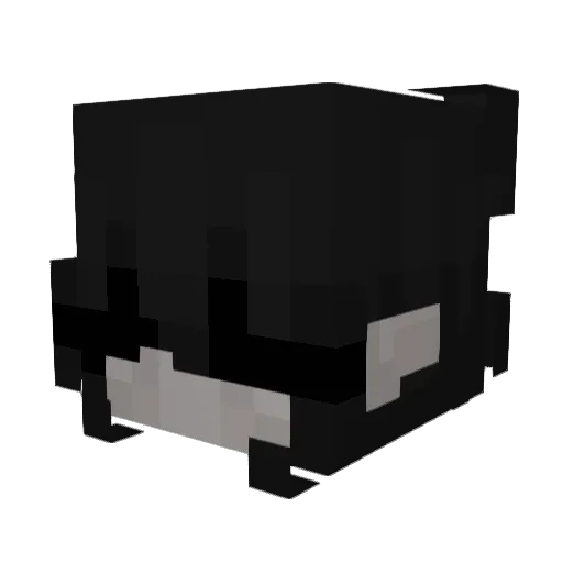 Hyperlands Minecraft avatar head, 3D render