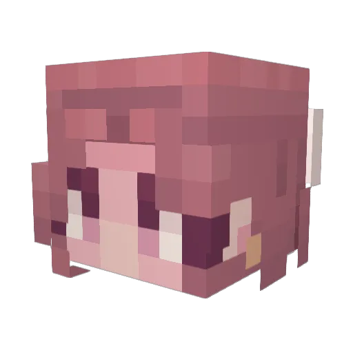 HyperliteZ Minecraft avatar head, 3D render