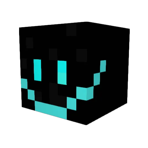 Hypershock25 Minecraft avatar head, 3D render