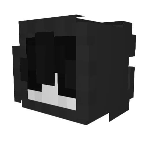 HypersonicTrout3 Minecraft avatar head, 3D render