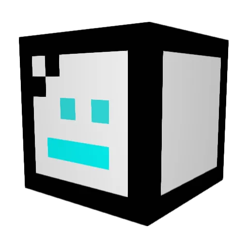 HyphJupitor Minecraft avatar head, 3D render