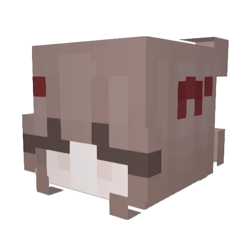 Hyphen7274 Minecraft avatar head, 3D render