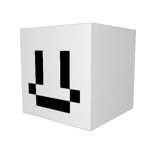 Hypixel_YouTuber Minecraft avatar head, 3D render