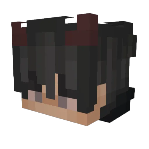 HypnosFelix Minecraft avatar head, 3D render