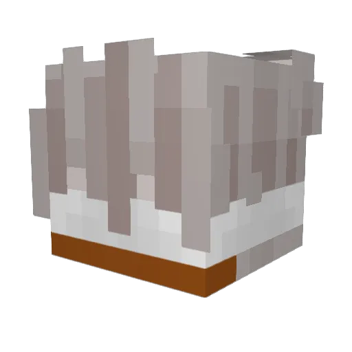 HypnosVA Minecraft avatar head, 3D render