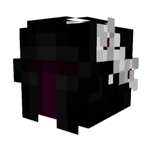 HypnotizeATP Minecraft avatar head, 3D render