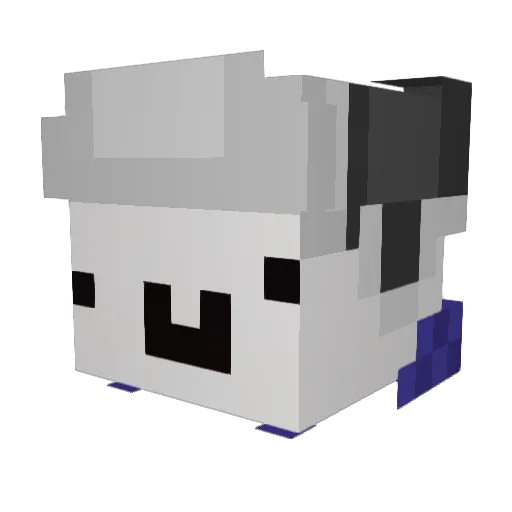 Hyprioen Minecraft avatar head, 3D render