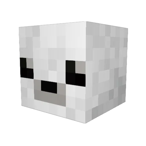 Hyra10 Minecraft avatar head, 3D render