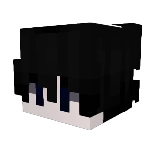 HyroxMC1 Minecraft avatar head, 3D render