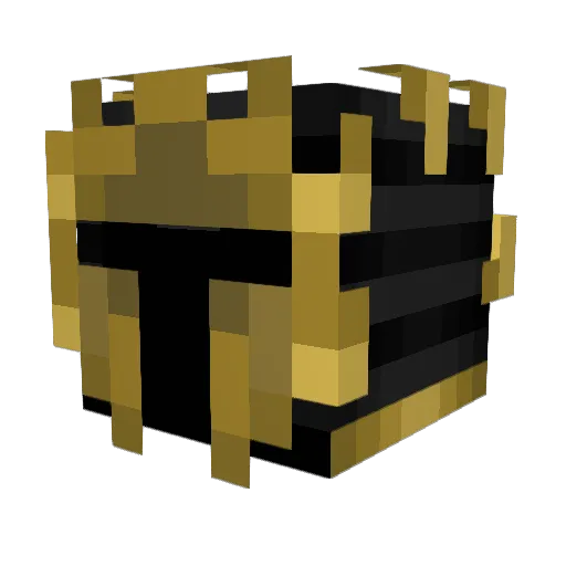Hyrql Minecraft avatar head, 3D render
