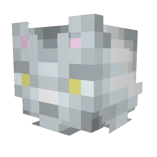 Hyrule12 Minecraft avatar head, 3D render
