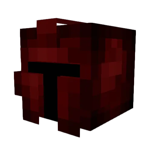 Hyugal Minecraft avatar head, 3D render