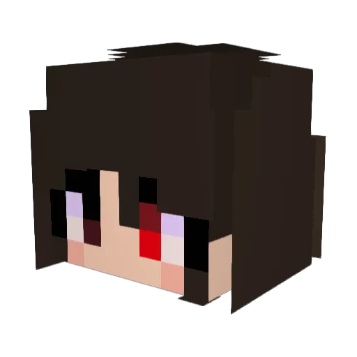 Hyun211 Minecraft avatar head, 3D render