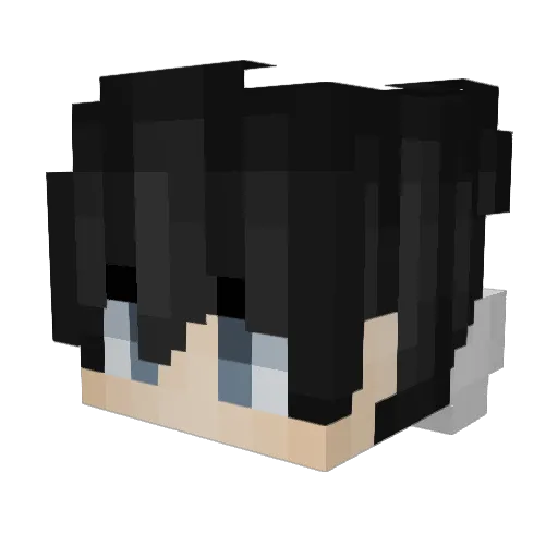 HyunBin0708 Minecraft avatar head, 3D render