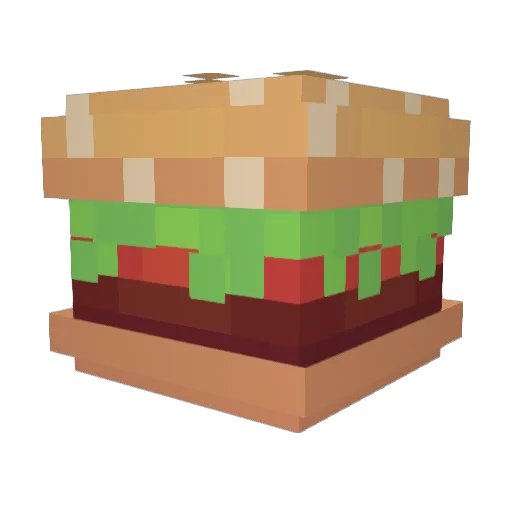 HyungKyuu Minecraft avatar head, 3D render