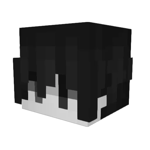 HyunwoL04 Minecraft avatar head, 3D render