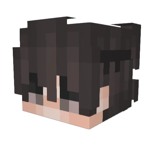 HzGraphic Minecraft avatar head, 3D render
