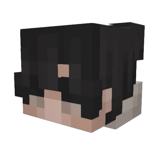 HzMaXo Minecraft avatar head, 3D render