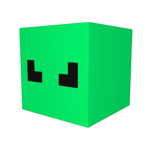 HzMonarch Minecraft avatar head, 3D render
