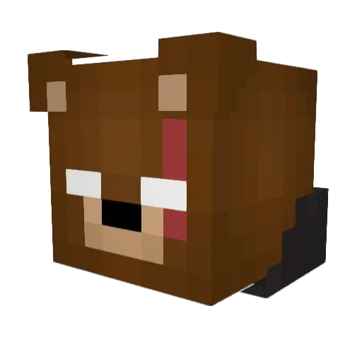 HzTalon Minecraft avatar head, 3D render