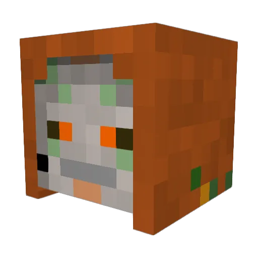 I1TeaK Minecraft avatar head, 3D render