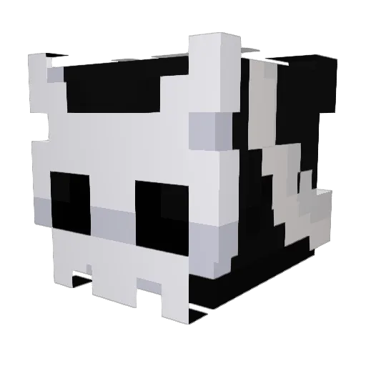 I1tx7 Minecraft avatar head, 3D render